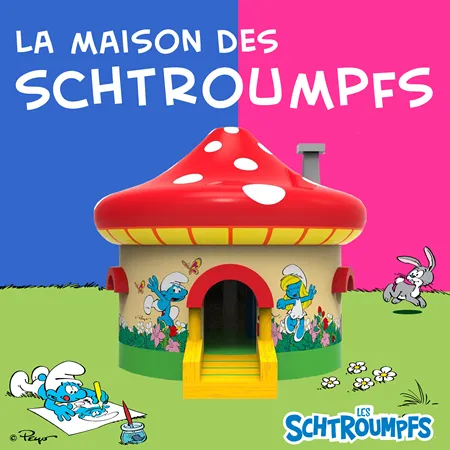 La maison des Schtoumpfs
