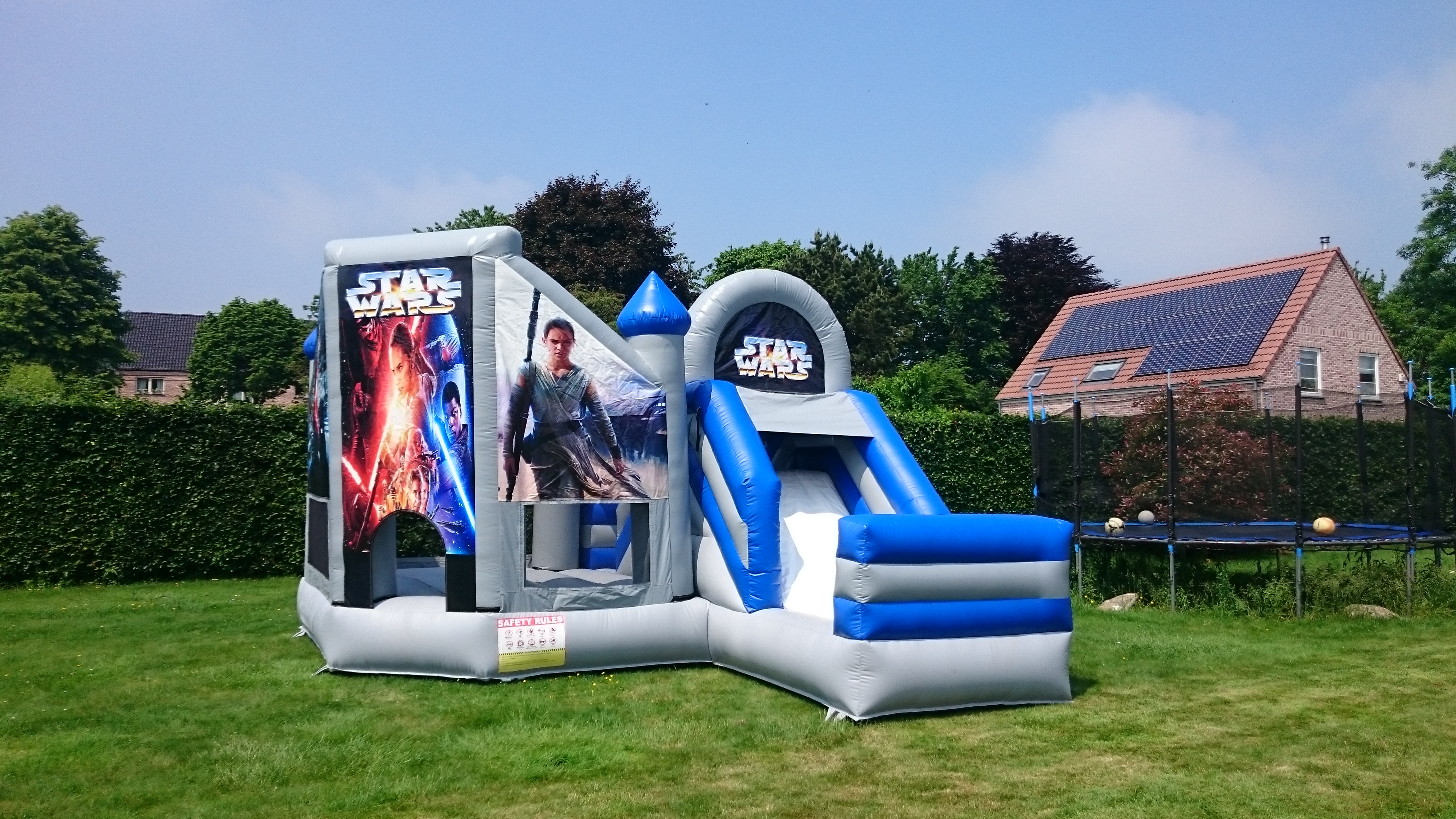 Star Wars Easyjump Be Location De Chateaux Gonflables Brabant Wallon